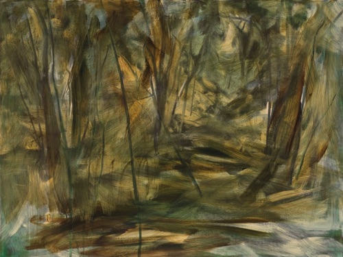 The Ravine III, 30" x 40", oil on linen, 2008.